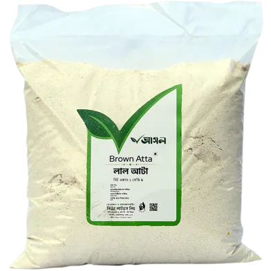 Ashol Brown Atta (Lal Atta) - 1kg - Rokomari product